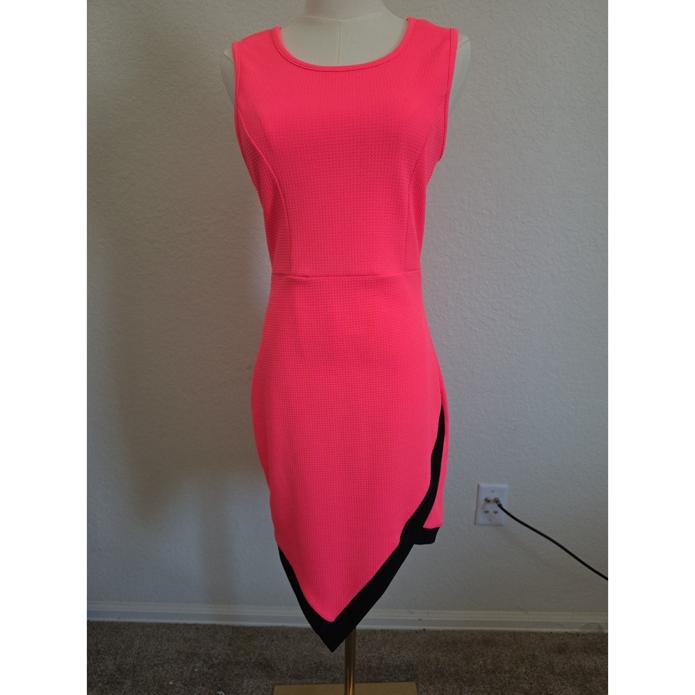 Womens Handkerchief Hem Dress Size Large Sleeveless Club, Party, Cocktail, USA